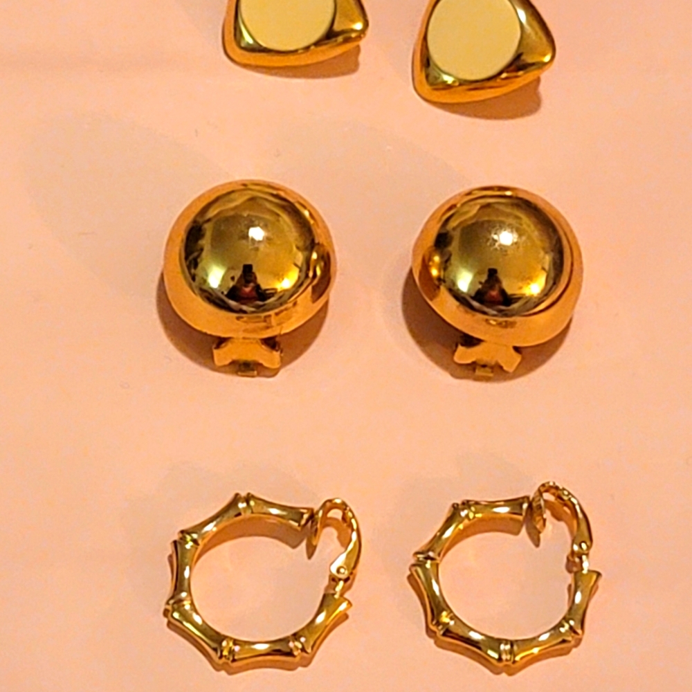 Vintage Christian Dior Germany, Direction One earrings